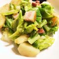 クックQ00NOL☆'s cooksnap of when they made ジャガイモと春キャベツとベーコンの炒め物.