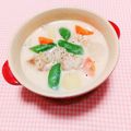 まあまま☆0403's cooksnap of when they made 春を感じるスナップエンドウのクリーム煮.