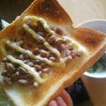 honey19's cooksnap of when they made 納豆とマヨと食パンだけ☆納豆トースト.
