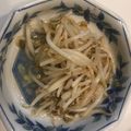 花花里's cooksnap of when they made もやしだけ♡レンジで簡単ナムル.