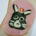 ﾋﾟﾛﾐ♡'s cooksnap of when they made ごちうさ　あんこちゃんキャラ弁.