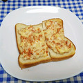 ととろ＆めい's cooksnap of when they made 鮭フレークとチーズマヨのトースト.
