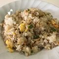 papikun's cooksnap of when they made 【干し海老とピーマンの卵炒飯♪】.