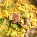がいあ's cooksnap of when they made 簡単！春キャベツと豚バラの塩うどん.