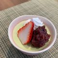 みゆけろ's cooksnap of when they made 抹茶ラテスティックで抹茶ババロア♪.