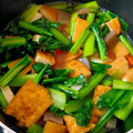 ゆゆ02's cooksnap of when they made 小松菜と厚揚げの煮びたし.