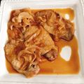 すぬ♥'s cooksnap of when they made ☆簡単に♪生姜たれで豚肉の生姜焼☆.
