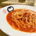 ぺんぎんの弟子's cooksnap of when they made トマトジュースで作る簡単トマトパスタ.