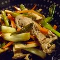 愛うらら's cooksnap of when they made わけぎ豚☆味ぽん炒め.
