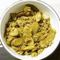 ふれんでぃあ's cooksnap of when they made ひき肉とごぼうのカレーきんぴら.