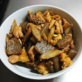 まんまるレン's cooksnap of when they made 鳥とごぼうとこんにゃくの煮物.