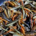 ☆ぶぅちゃん♪☆'s cooksnap of when they made フライパンで簡単！ごぼうの炒め煮.