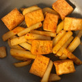 R2016's cooksnap of when they made じゃがいもと厚揚げの中華風炒め.