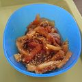 FALKANABUN's cooksnap of when they made スイカの皮で漬物.