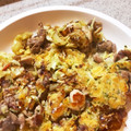 ころんぴ's cooksnap of when they made モダン焼き(豚肉と焼きそばのお好み焼き).