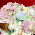 ☆さっとん♪☆'s cooksnap of when they made ☼白菜とベーコンとゆで卵のホットサラダ.