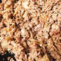 HOKKEほっけ's cooksnap of when they made レンジで簡単、えのきで、豚ひき肉なめ茸！.