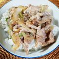めーもん's cooksnap of when they made 塩ダレで★ねぎ塩豚丼.