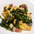 m11k12's cooksnap of when they made 超簡単絶品！菜の花のにんにく炒め.