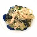 BanVan5はん☆'s cooksnap of when they made 胡瓜とワカメの酢の物☆自慢の黄金比☆.