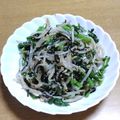 55才のおじさん's cooksnap of when they made あと一品に！うまうま春菊ナムル.
