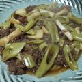 seicop2's cooksnap of when they made 牛肉とイタドリの中華チンジャオ風炒め.