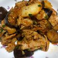 あまむま's cooksnap of when they made ごはん泥棒♩豚肉と茄子のキムチ炒め.