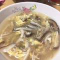 しらたまっさん's cooksnap of when they made 椎茸入と卵の みぞれ和風スープ●簡単.