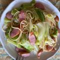 みーこ☆home's cooksnap of when they made 超簡単！キャベツと豚肉の和風パスタ☆.