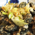 seacomet's cooksnap of when they made 鶏むね肉と長ネギのゴマ焼き.