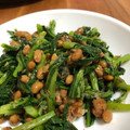 たっこぉ's cooksnap of when they made 簡単♡春菊と納豆の和え物.