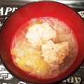 cook⭐MAYU⭐'s cooksnap of when they made ふわふわ鶏団子のおかわりスープ*･.