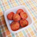 take♪aki♪'s cooksnap of when they made ミニトマトに砂糖まぶして凍らせてみてね.