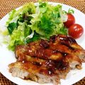 さくらスキップ's cooksnap of when they made 簡単♪旦那が大好きな★鶏もも肉の照り焼き.