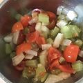 Yokchina's cooksnap of when they made さっぱり！すっきり！セロリ！サラダ.