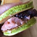 きまぐれフック船長's cooksnap of when they made HMで簡単☆ふわもち抹茶のどら焼き♡♡.