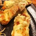 さらんだー's cooksnap of when they made ★揚げずに簡単　チーズとしその磯部揚げ.