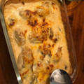 machinachi's cooksnap of when they made 簡単ソースで！牡蠣と里芋のグラタン.