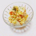 まあまま☆0403's cooksnap of when they made さつま芋とりんごのデリ風サラダ.