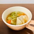 ねっちゃんっ's cooksnap of when they made レタスシャキシャキワンタンスープ.