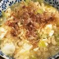 YUKIKI☆'s cooksnap of when they made 揚げ出し豆腐より簡単！揚げ玉みぞれ豆腐煮.