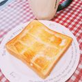あゆまんま♪'s cooksnap of when they made 切り込み入れて、耳までサクサクトースト！.