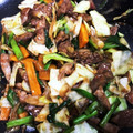satohawaii's cooksnap of when they made キャベツとレバーの旨醤炒め.