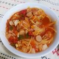 ハモーサ✩385's cooksnap of when they made 酸っぱくないミネストローネ*パスタスープ.