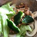 クックX4YA2M☆'s cooksnap of when they made 白みそで甘みをプラス！ジャージャーうどん.