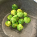 ☆こまっと☆'s cooksnap of when they made これで完璧！芽キャベツ下処理と下茹で☆.