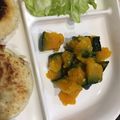 ｙａ－ｙａ－'s cooksnap of when they made 簡単付け合わせ♪味噌バターかぼちゃ.