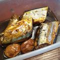 triptomato's cooksnap of when they made 黒酢が決め手！圧力鍋で柔らか秋刀魚煮♡.