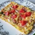 nana_tenjo's cooksnap of when they made 残り物野菜とチーズで簡単オープンオムレツ.