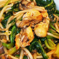 ペロコフ's cooksnap of when they made 牡蠣とほうれん草のオイスター炒め♪.